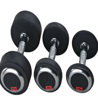 10kg,5kg,2kg Dynamic Rubber Dumbbells