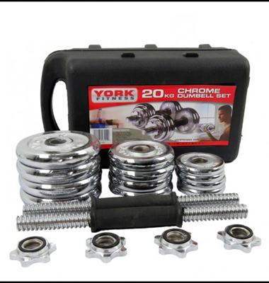 20kg-Chrome-Dumbbell-sets