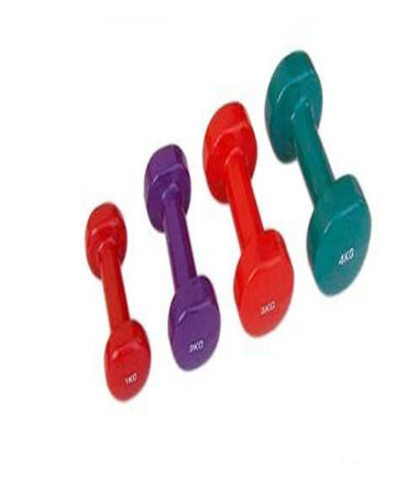 4kg,3kg,2kg,1kg Vinily Dipping Dumbbells
