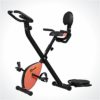 Bodyfit Home Fitness Exercise X-bike With Back Rest