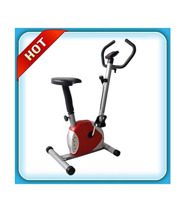Bodyfit Magnetic Bike For Exercise With Meter