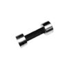 Bodyfit Silver Chrome Dumbbells (4kg Each)
