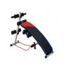Bodyfit Sit Up Bench With Dumbbells And Pull Up Spring For Arm Coiling Exercise