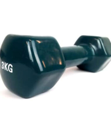 Pair of 3kg Vinyl Dipping Dumbbells