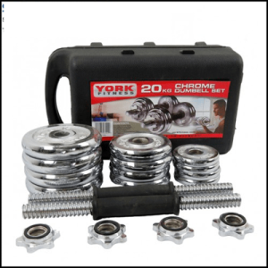 20kg Chrome Dumbbell Sets