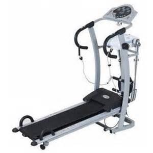 Five Window View Manual Treadmill With Massager