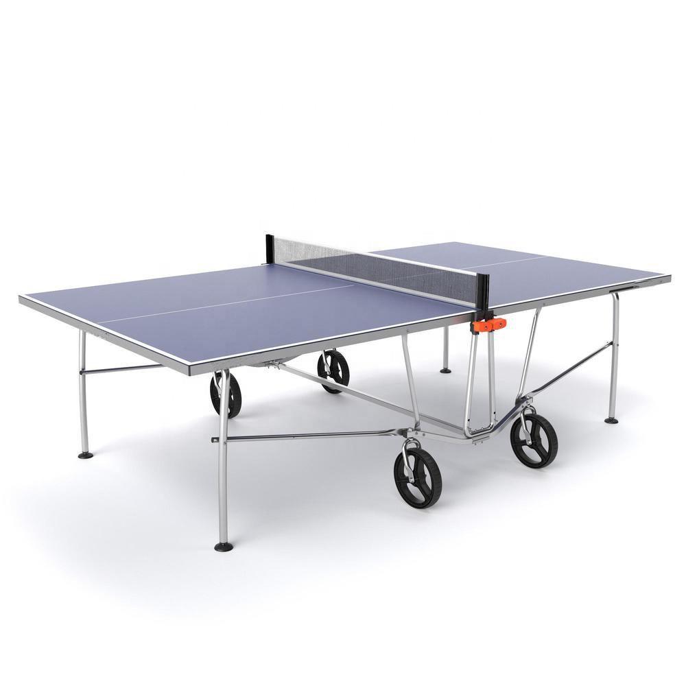 Outdoor movable foldable table tennis table