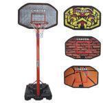 STRIKER BUTTERFLY BASKET BALL STAND WITH 3 STEP ADUSTMENT FOR HOME USE AND SCHOOLS