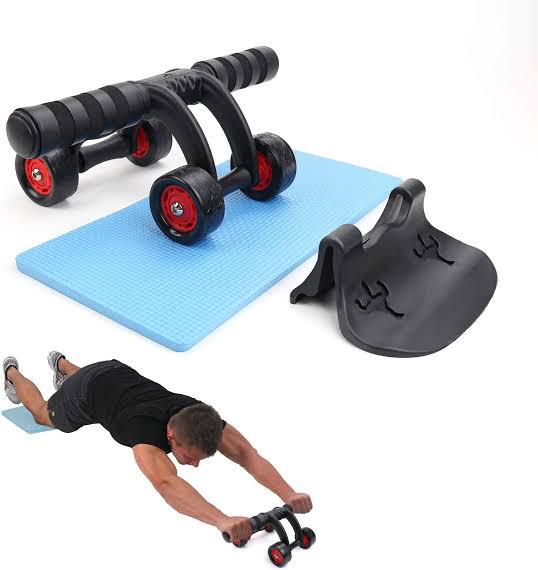 Ab Roller Wheel Exerciser For Flat Tummy