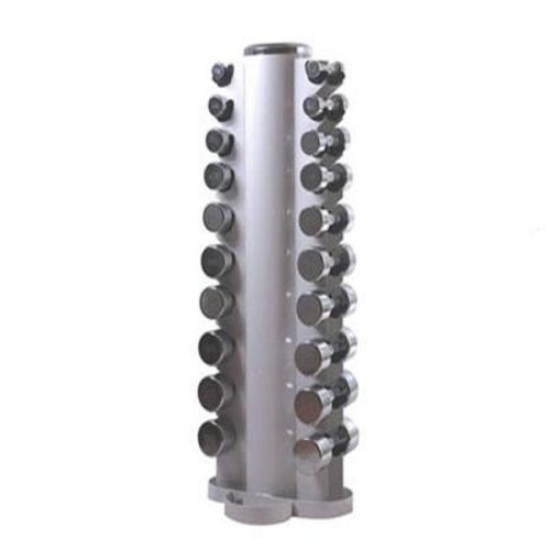 chrome dumbbells rack