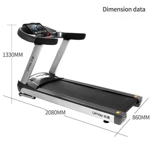 Treadmill Commercial  6HP AC Power With WIFI Enabled
