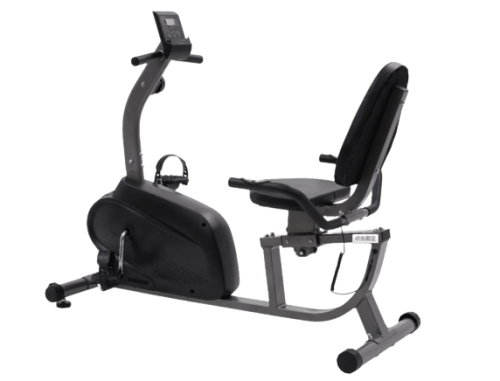 Recumbent Bike with seat adjuster