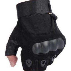 Bodyfit half finger Gym Glove with hard knock