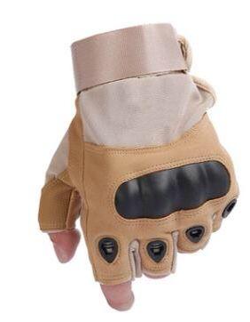 Bodyfit half finger Gym Glove with hard knock