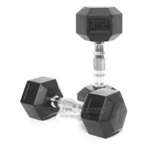 BLACK HEAD HEXAGON DUMBBELLS