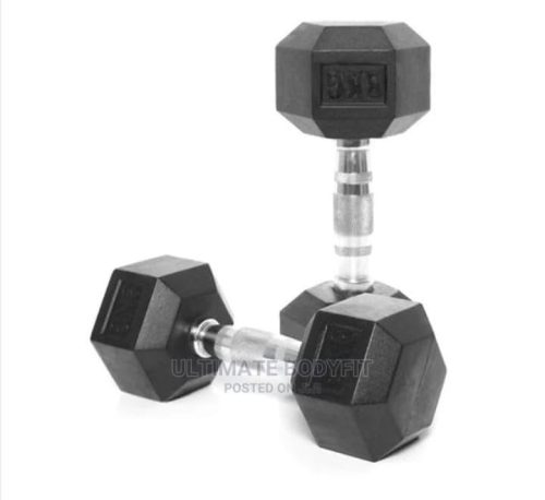 BLACK HEAD HEXAGON DUMBBELLS