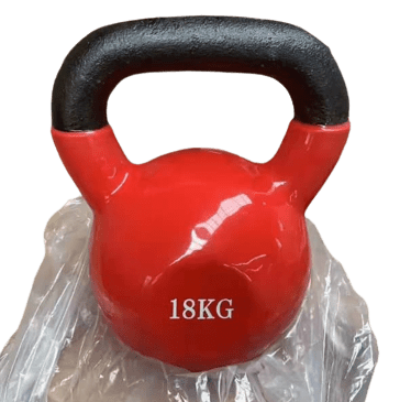 Kettle bell colored with different sizes 4,6,8,10,12,14,16,18,20 kg