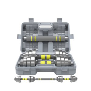 Heavy Chromed Iron DUMBBELLS 40kg set