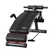 Tummy Trimmer Sit up Bench with Ropes